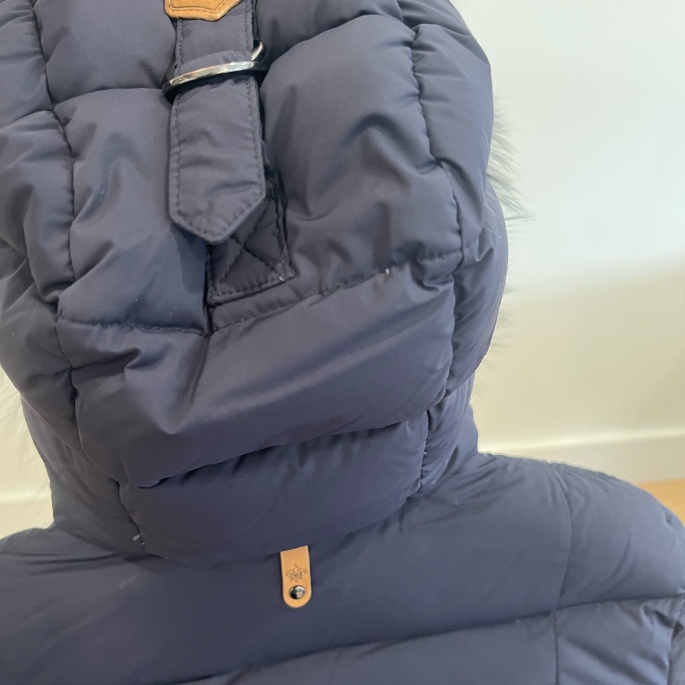 Mackage Calla Stretch Light Down Puffer in Navy- Size Small - Picture 3 of 6